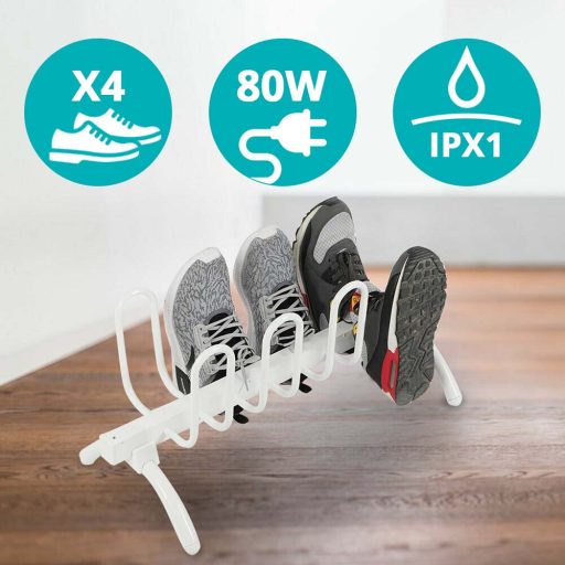 Uscator electric pentru incaltaminte, maxim 4 perechi, 80 W