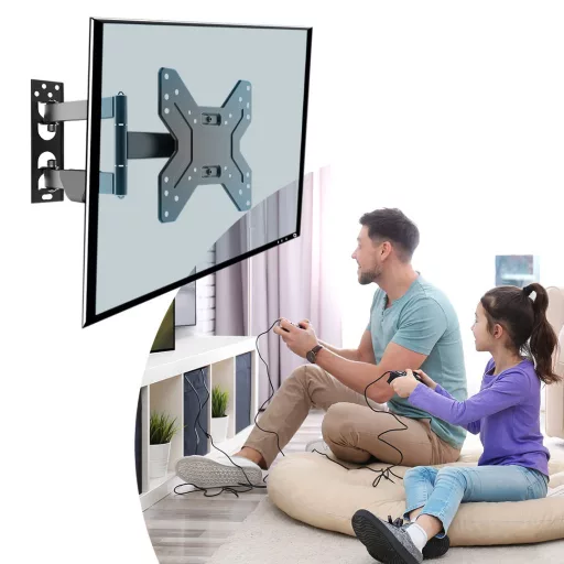 Suport TV de perete reglabil, 14"-42"