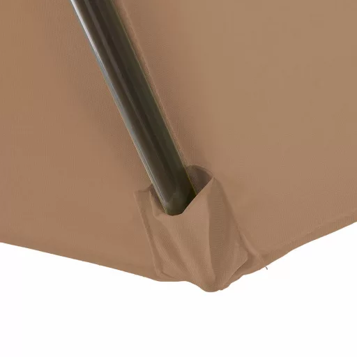 Umbrela de balcon semirotunda