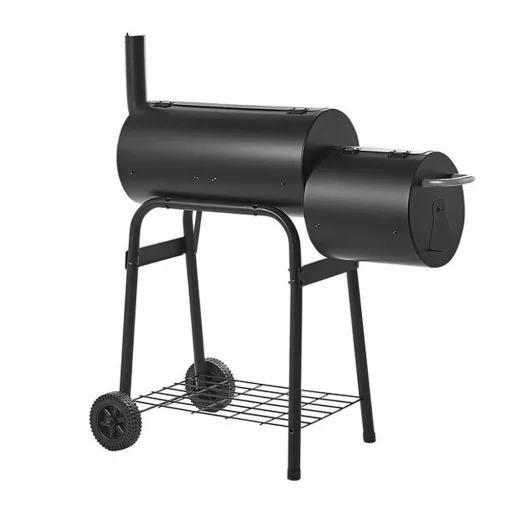 2 in 1 Gratar carbune  BBQ si Smoker