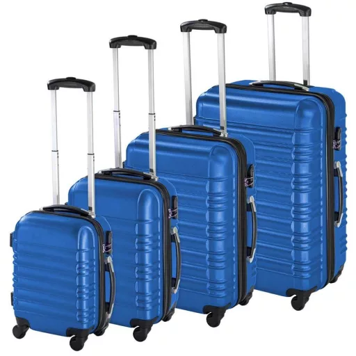 Set de 4 trolere cabina-albastru
