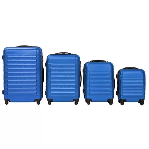 Set de 4 trolere cabina-albastru