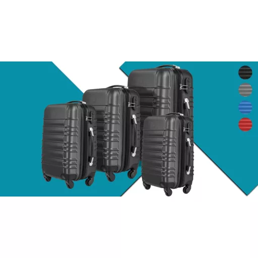 Set de 4 trolere cabina-albastru