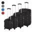 Set de 4 trolere cabina, 4 culori
