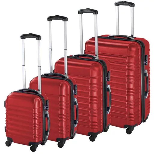 Set de 4 trolere cabina, 4 culori