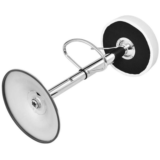 2 buc Scaune de bar stil clasic-alb