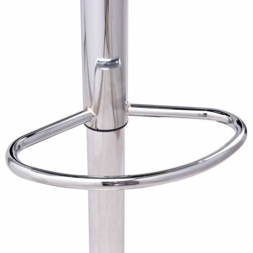 2 buc Scaune de bar stil clasic-alb