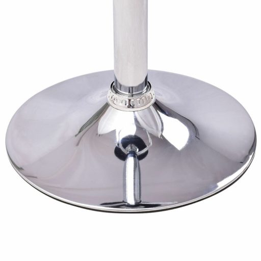 2 buc Scaune de bar stil clasic-alb