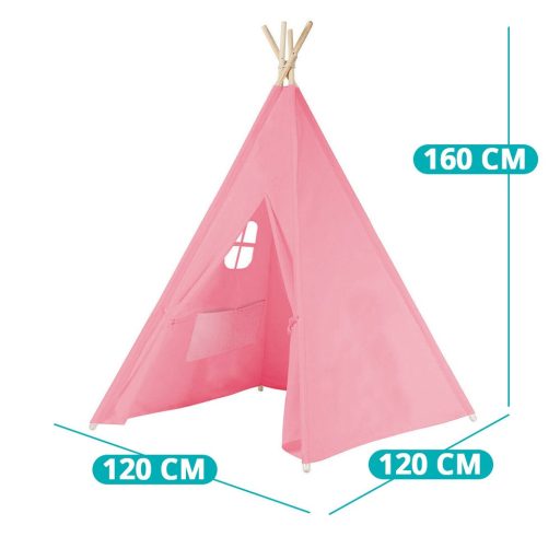 Cort indian pentru copii-roz