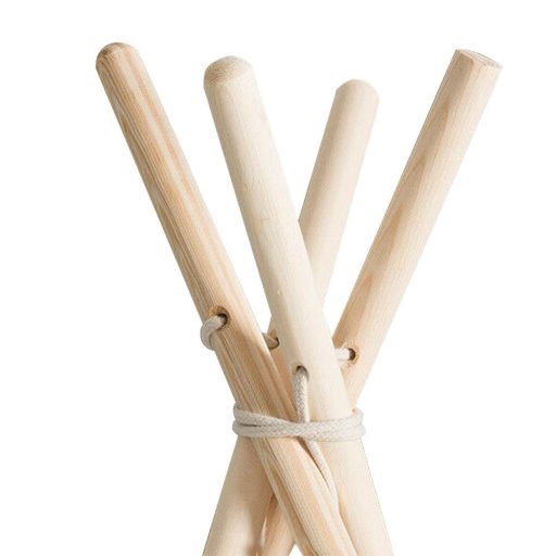 Cort indian pentru copii-albastru