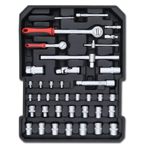 Trusa scule de 187 piese in valiza cu roti