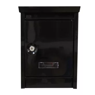 Cutie postala metalica-negru