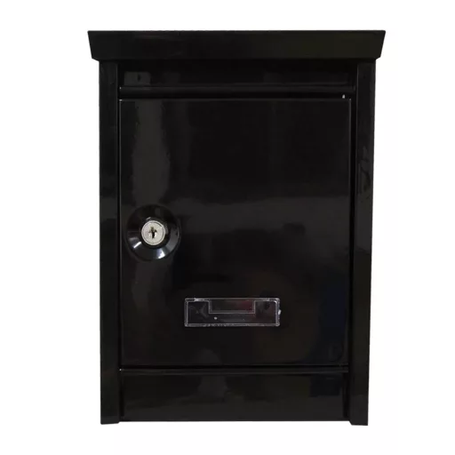 Cutie postala metalica-negru