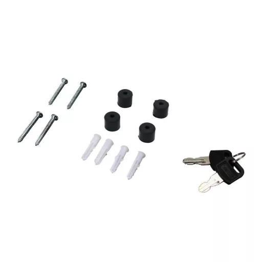 Cutie postala metalica-negru