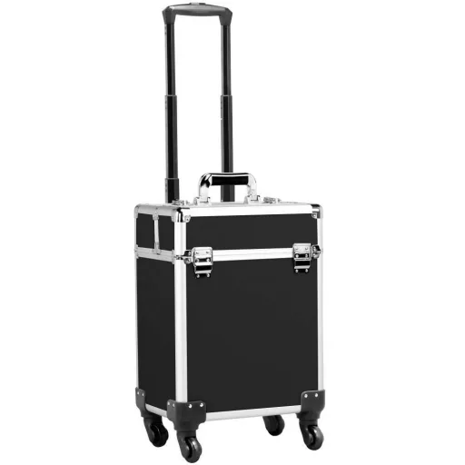 Geanta cosmetice tip troler