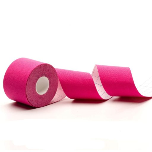 4 buc banda kinesiologica-roz