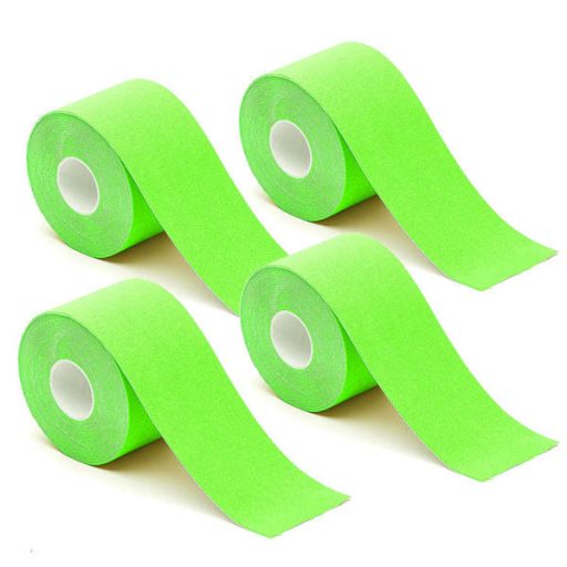 4 buc banda kinesiologica-verde