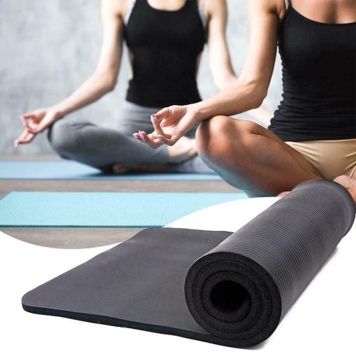 Saltea yoga cu geanta cadou-negru