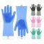 Manusi de silicon pentru spalat vase, curatare