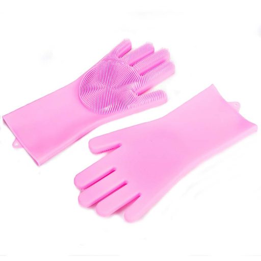 Manusi de silicon pentru spalat vase, curatare