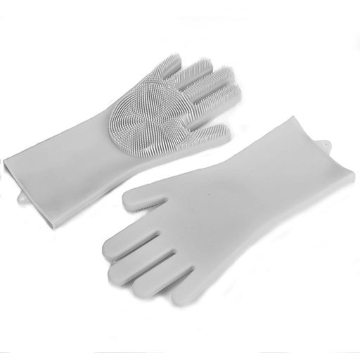 Manusi de silicon pentru spalat vase, curatare