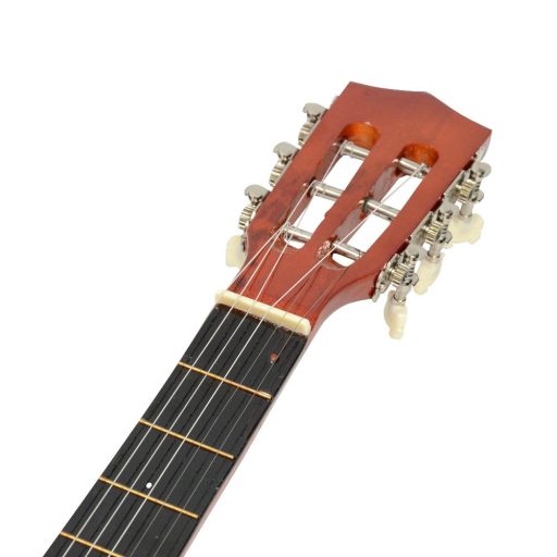 Set chitara acustica pentru incepatori, cu tuner cadou, in 2 culori