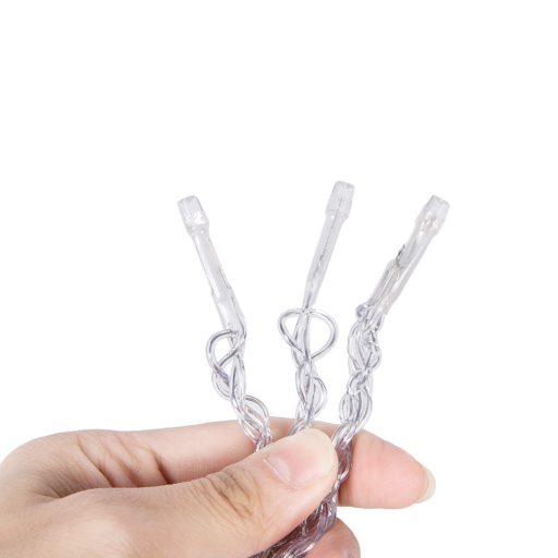 Ghirlanda luminoasa cu turturi cu LED, alb rece-cu 230 LED-uri