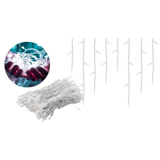 Ghirlanda luminoasa cu turturi cu LED, in 2 marimi, alb rece