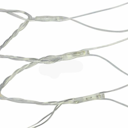 Instalatie de Craciun tip perdea cu 128 LED-uri-alb rece