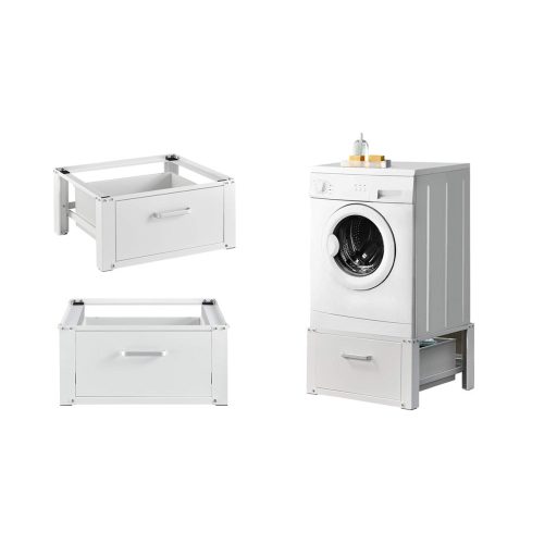 Suport cu sertar pentru masina de spalat