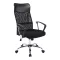 Scaun de birou ergonomic cu spatar inalt- negru