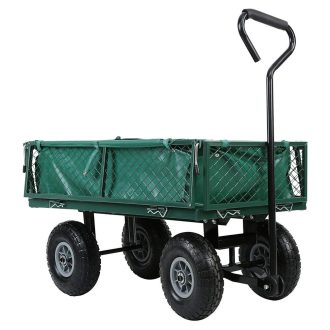   Cărărușă metalică de grădină, capacitate de încărcare 300 kg