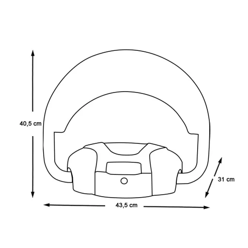 Blocator loc parcare automat