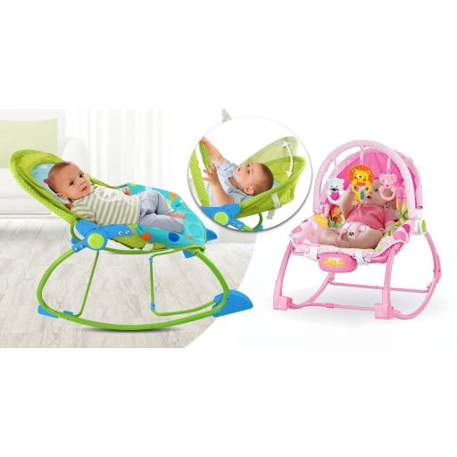 Balansoar bebe cu vibratii si sunete