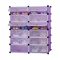 Dulap tip pantofar modular din plastic, mov