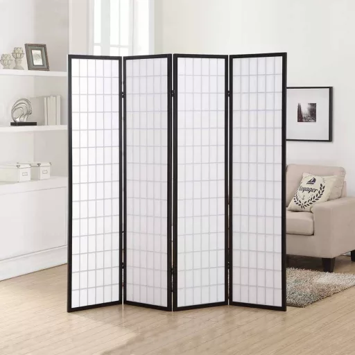 Ecran de separare în 4 panouri - Stil Japonez