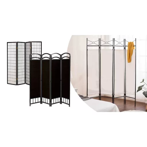 Ecran de separare în 4 panouri - Stil Japonez