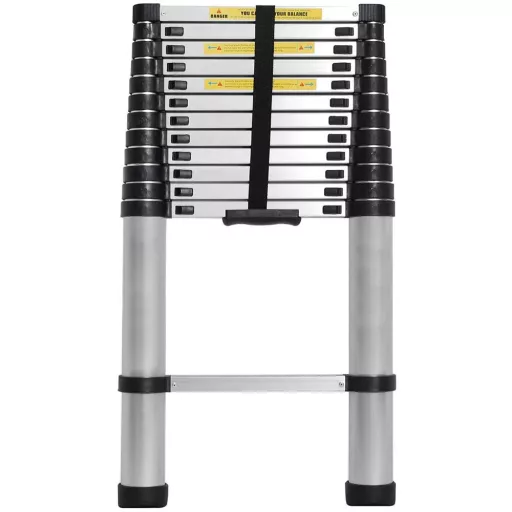 Scara telescopica din aluminiu, 3 lungimi