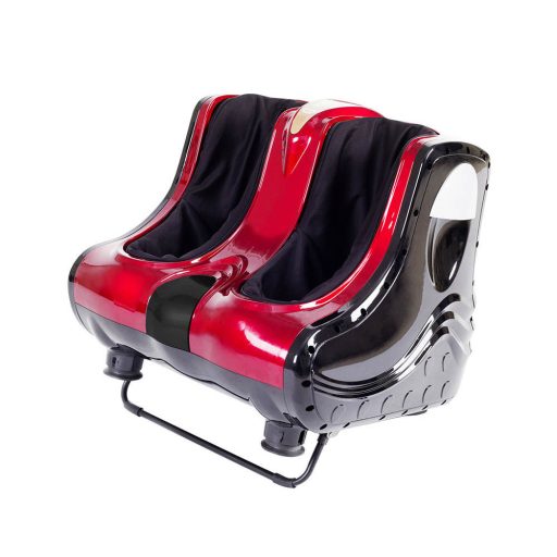 Aparat masaj gambe si talpi-rosu