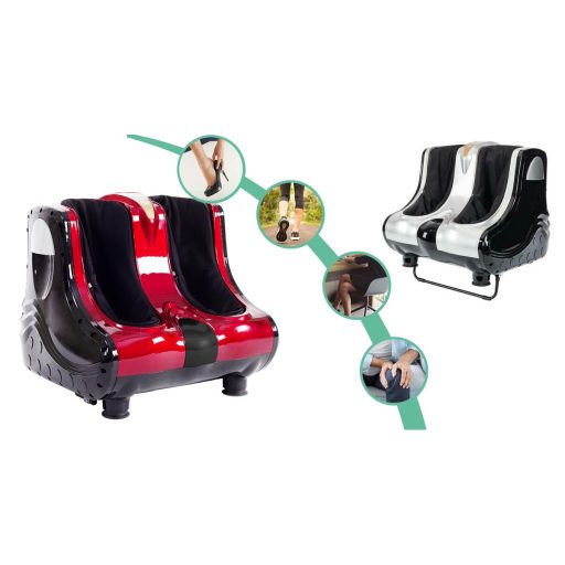 Aparat masaj gambe si talpi-rosu