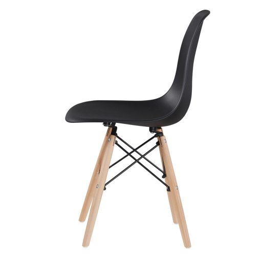 4 buc scaune de bucatarie-negru