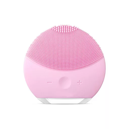 Aparat electric pentru masaj facial-roz