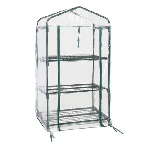 Mini sera cu structura din metal