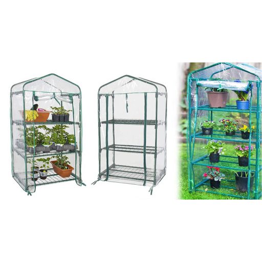 Mini sera cu structura din metal