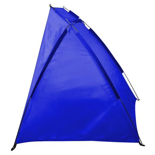 Cort semi-deschis, albastru