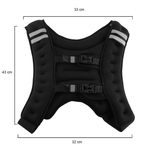 Vesta cu greutati pentru antrenament - 10 kg