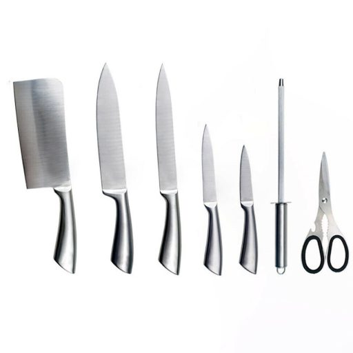 Set cutite cu suport, 8 piese