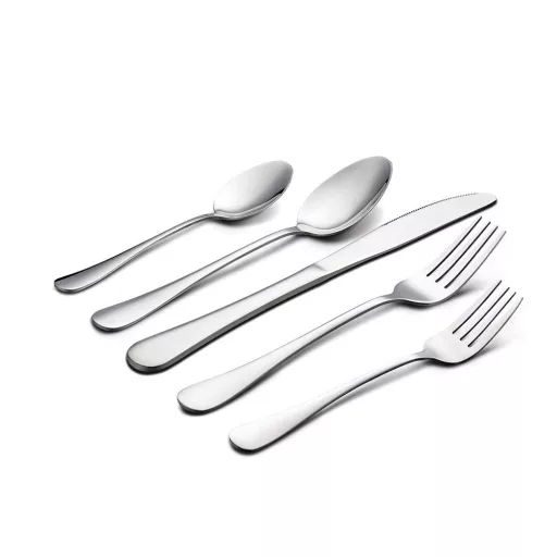 Set tacamuri 84 piese-argintiu