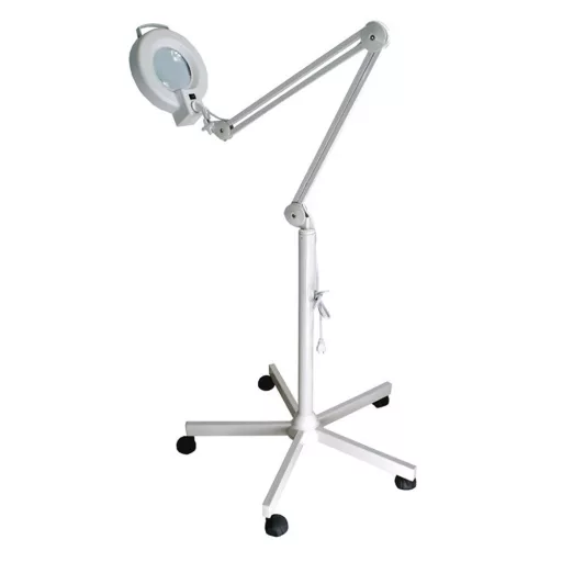 Lupa cosmetica cu picior si lumina