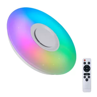 Lampa de tavan cu lumina multicolora